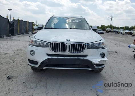 2016 BMW X3 xDrive28I из США, поврежденный, VIN 5UXWX9C58G0D82579